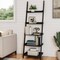 Hastings Home Leaning Ladder Bookcase, Black 225611FWV - alternate 1